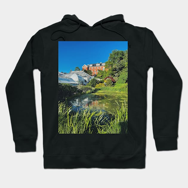 Greenhouse and Pond on Smith College Campus Hoodie by offdutyplaces